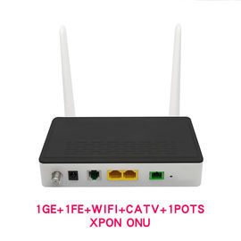 Dispositivo de Internet de Fiberhome Gpon Onu 1Ge+1Fe+Catv+Wifi + potes bimodales