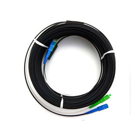 Cordón de remiendo impermeable del LC Ftth del duplex, UL al aire libre azul del cordón de remiendo certificada