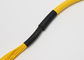 Cordón de remiendo del Lc Upc-Lc Upc, cordón de remiendo amarillo del SM 2.0m m 24 ramas de los corazones